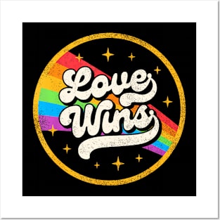 LGBTQ Love Wins Gay Pride LGBT Ally Flag Posters and Art